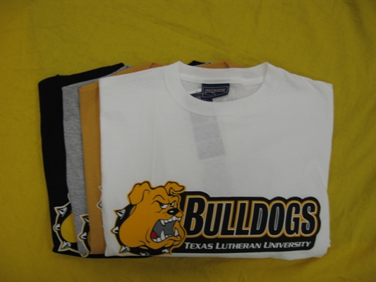 T-Shirt Bulldog Logo-Black  Med Jansport