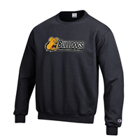 Champion TLU Bulldogs Logo Crew Sweatshirt