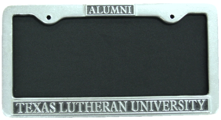 Carson TLU Alumni Pewter License Frame (SKU 100486276)