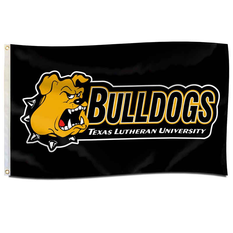 UB TLU Bulldogs Logo Flag Black (SKU 100613986)