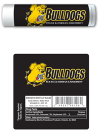 Worthy TLU Bulldogs Logo Lip Balm