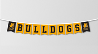 UB TLU Bulldogs Banner String