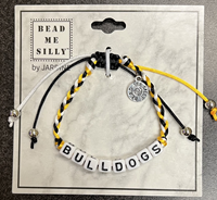 TLU Bulldogs Braid Bracelet