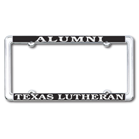 JA Alumni Chrome License Plate Frame