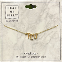 TLU Letter Necklace
