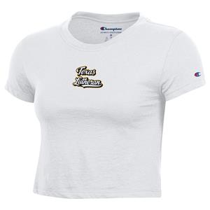 Champion Womens TLU Core Baby Tee White