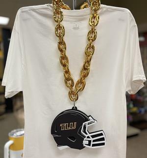 JA TLU Football Chain & Medallion